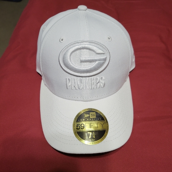 White Green Bay Packers Hat 